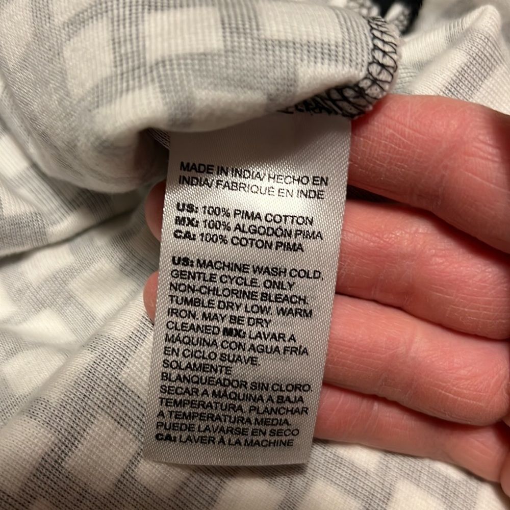 Pima cotton Chico’s shirt (Chico Size 0) - Picture 6 of 6